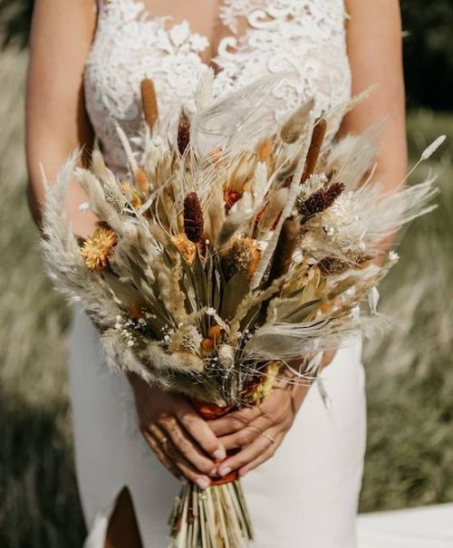 bouquet de mariée bohème