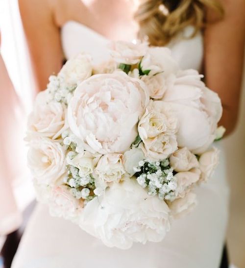 bouquet mariée pivoine