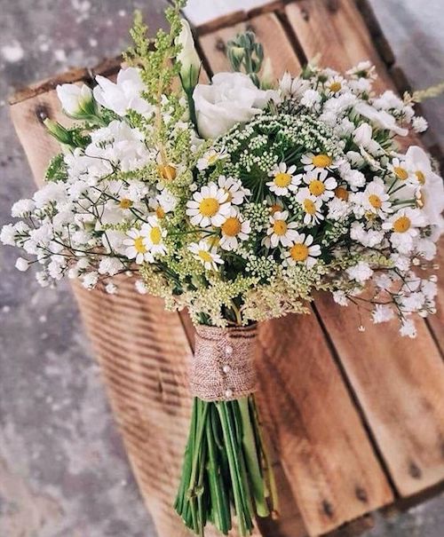 bouquet mariée champêtre