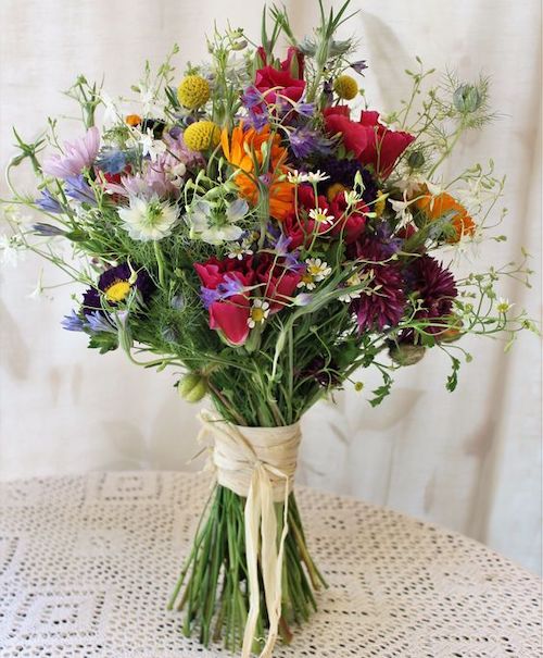 bouquet mariée champêtre