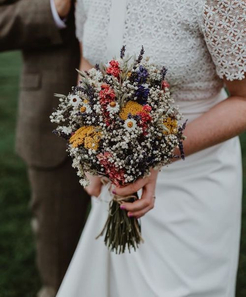 bouquet mariée champêtre