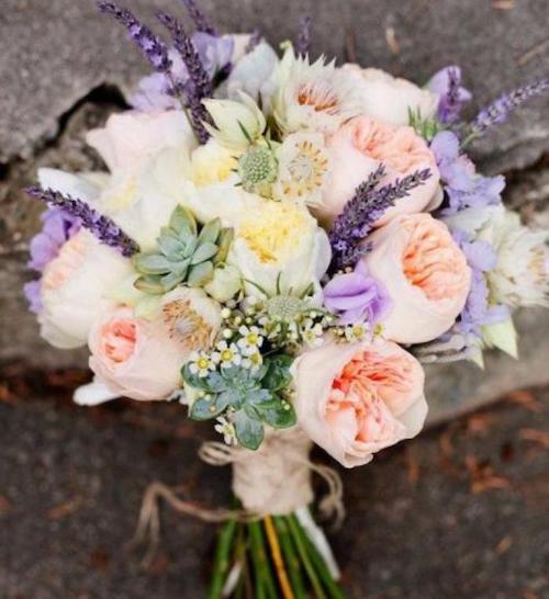 bouquet mariée pivoine