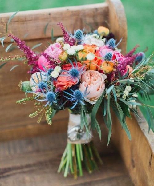 bouquet mariée champêtre