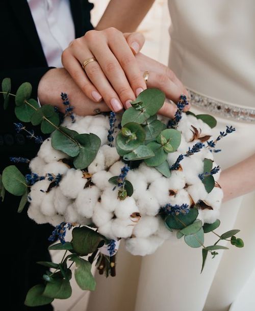 bouquet mariée hiver