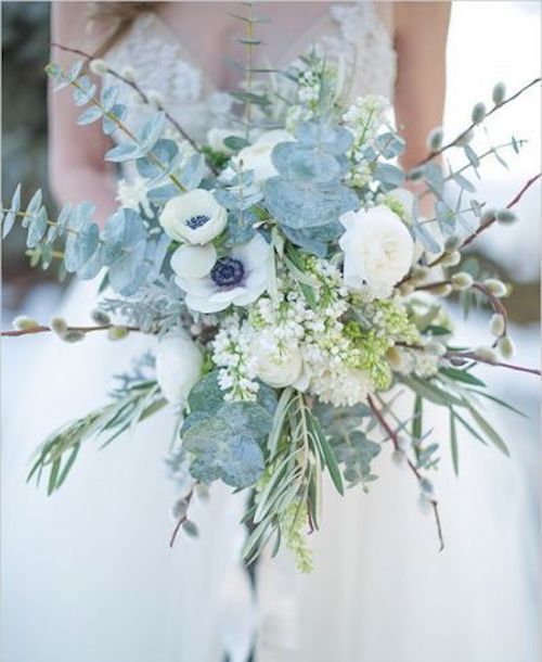 bouquet mariée hiver