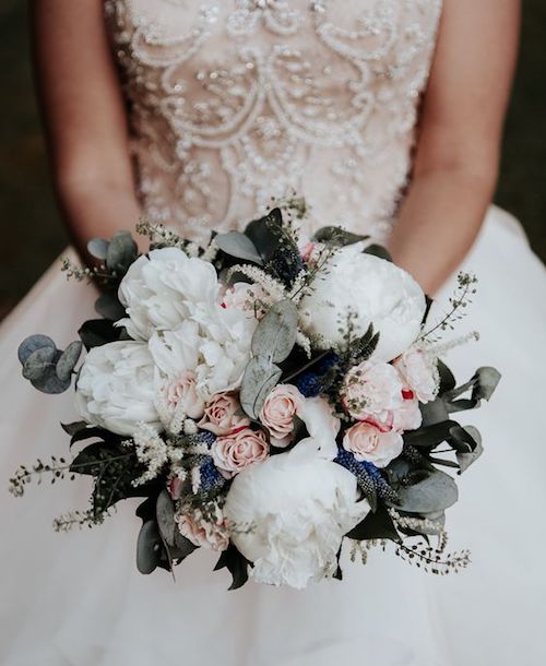 bouquet mariée hiver