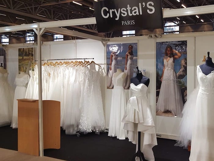 crystal's Paris, boutique robe de mariée paris