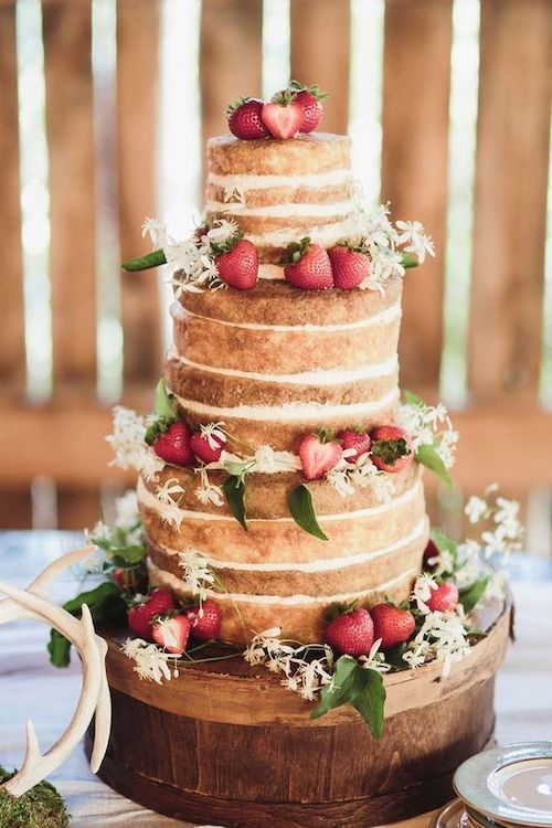 gateau mariage tendance 