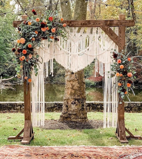 Quelques idées d'arches de mariage pour votre cérémonie