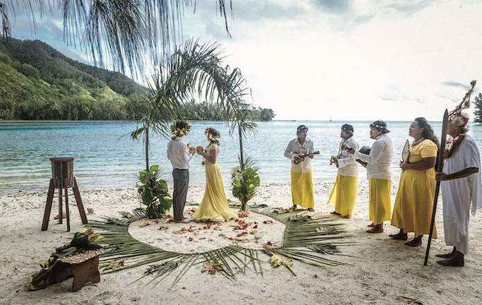 elopement en Polynésie