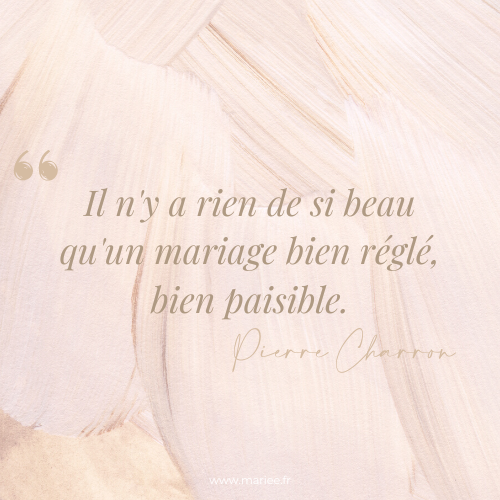 citation mariage