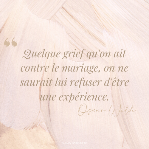 citation mariage