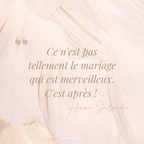 citation mariage