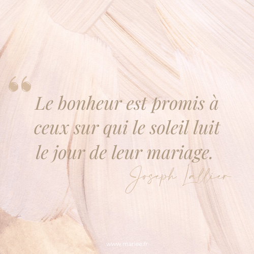 citation mariage