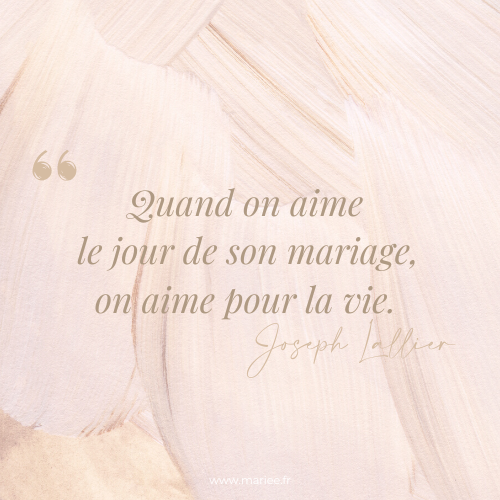 citation mariage