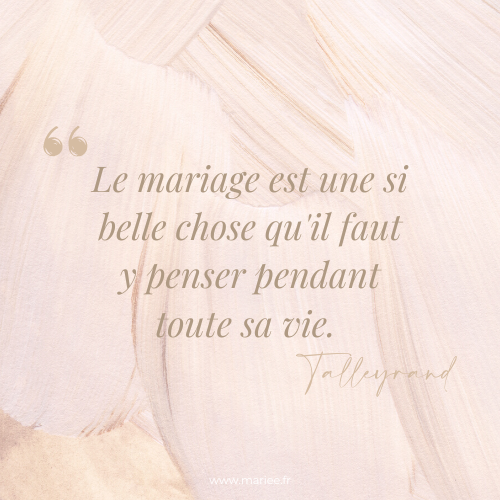 citation mariage