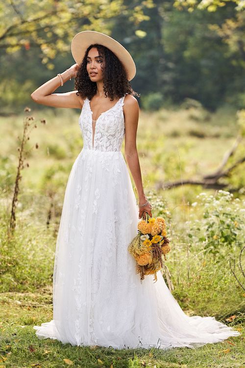 robe de mariée champêtre 2023