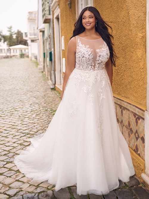 robe de mariée grande taille 2024