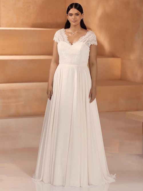 robe de mariée grande taille 2024