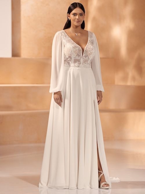 robe de mariée grande taille 2024