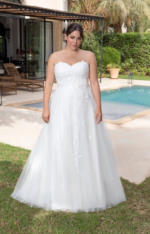 robe de mariée grande taille 2024