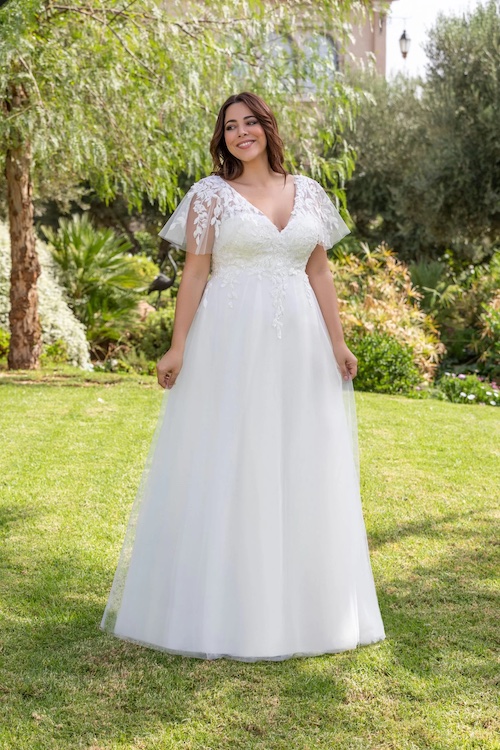 robe de mariée grande taille 2024