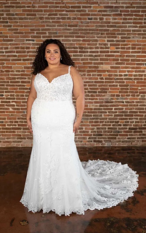 robe de mariée grande taille 2024