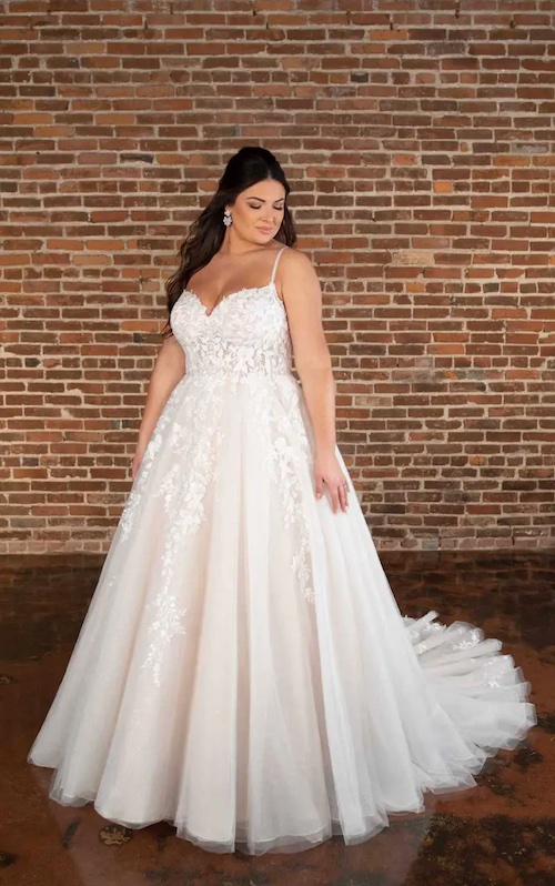 robe de mariée grande taille 2024