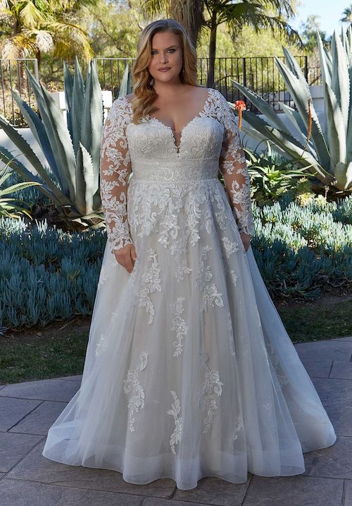 robe de mariée grande taille 2024
