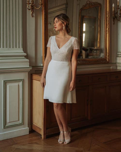 robe de mariée civile