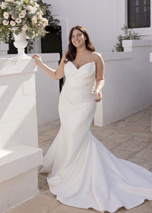 robe de mariée grande taille 2024