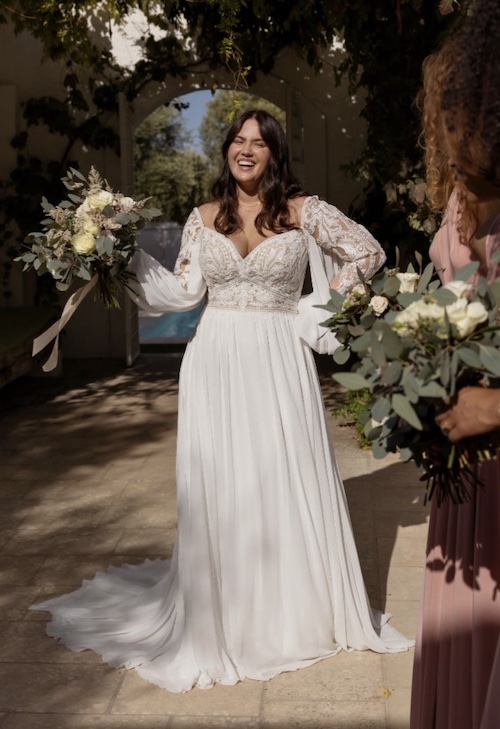 robe de mariée grande taille 2024