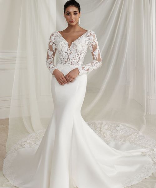 robe de mariée manches longues 2023