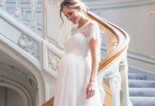 robe de mariée femme enceinte