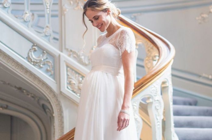 robe de mariée femme enceinte