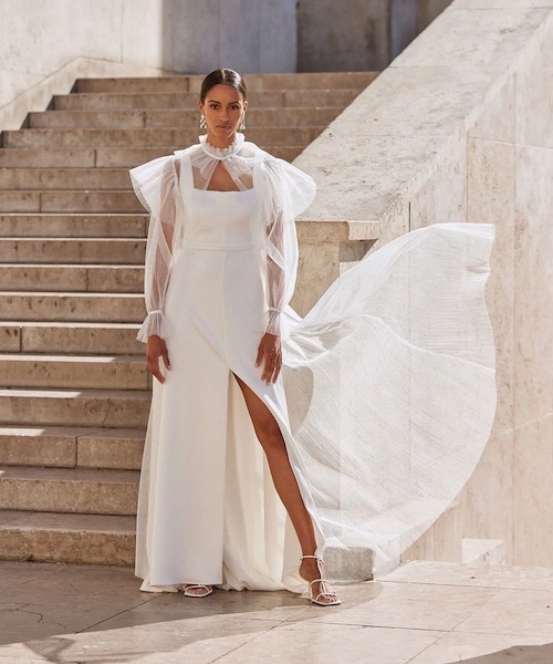 robe de mariée manches longues 2023