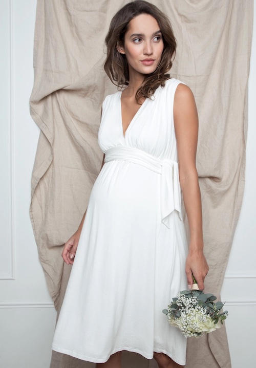 robe de mariée femme enceinte