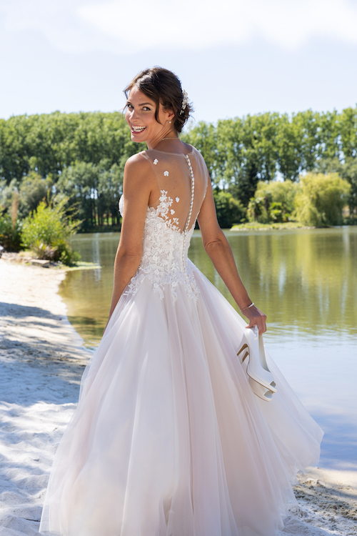 robe de mariée Eglantine Créations