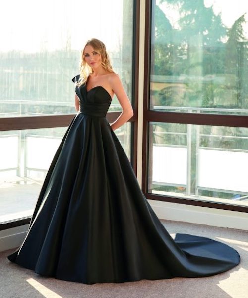 robe de mariée noire