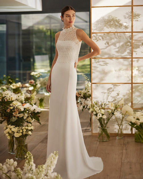 robe de mariée fourreau 2024