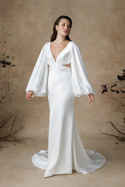 robe de mariée fourreau 2024