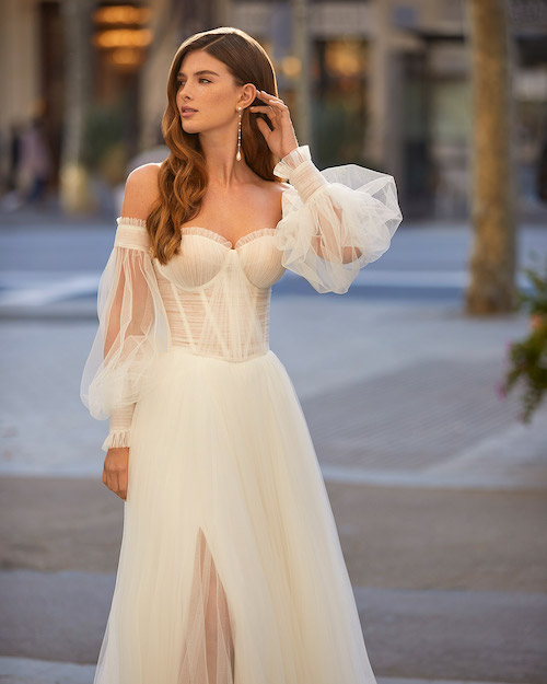 robe de mariée LUNA NOVIAS collection 2023