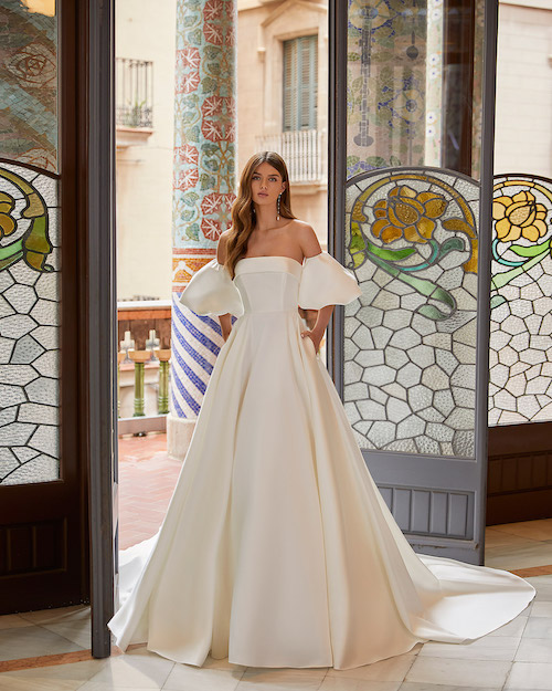 robe de mariée LUNA NOVIAS collection 2023