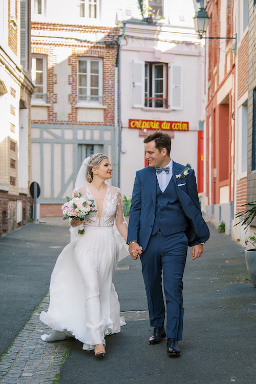 mariage romantique en normandie 