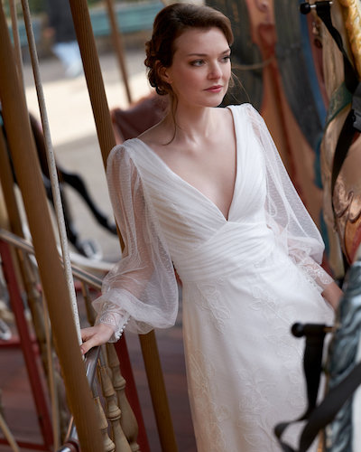 robe de mariée Créations Bochet collection 2024