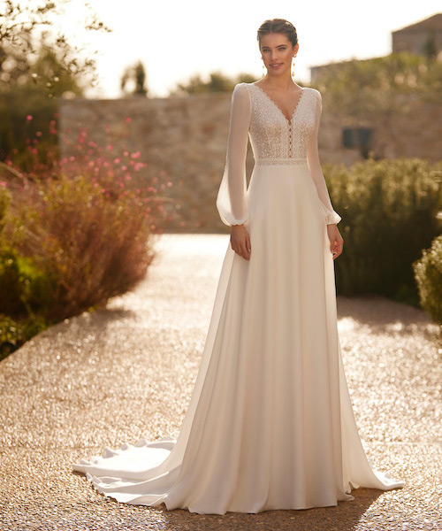 robe de mariée champêtre 2024