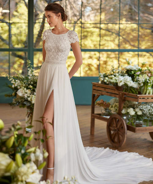 robe de mariée champêtre 2024