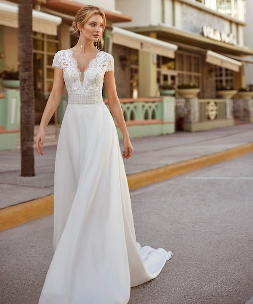 robe de mariée champêtre 2024