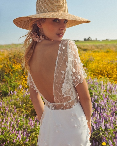 robe de mariée champêtre 2024