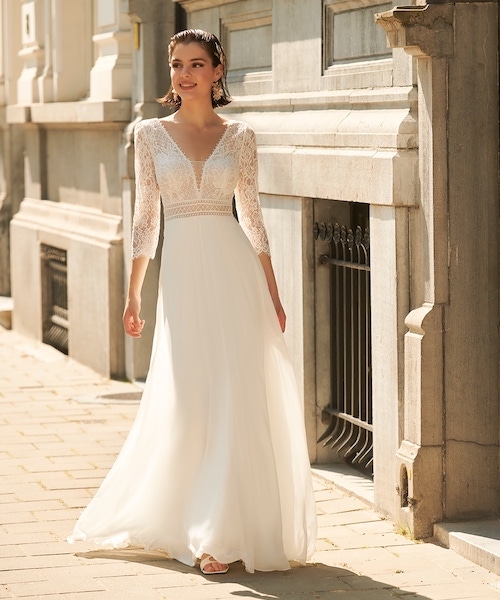 robe de mariée champêtre 2024